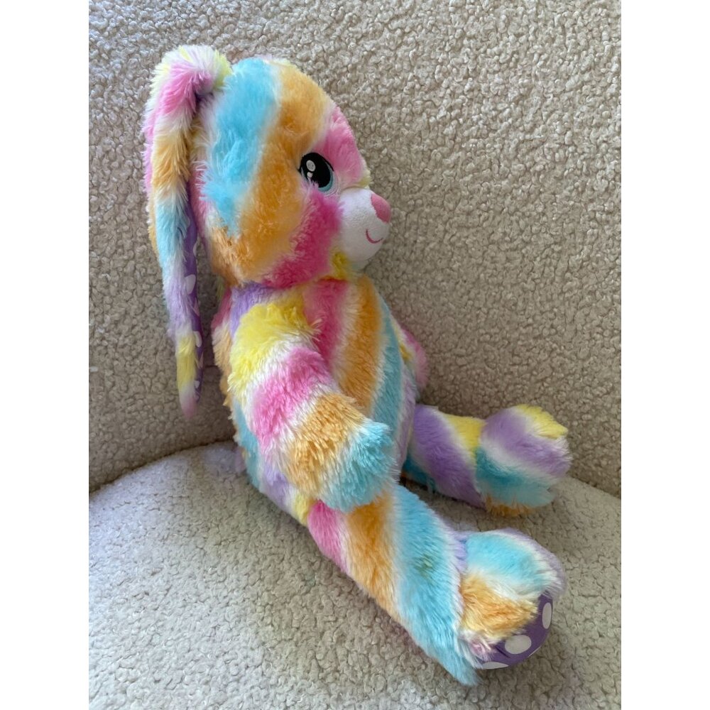 Build-a-Bear Rainbow Banny Rabbit 17" - Picture 2 of 4